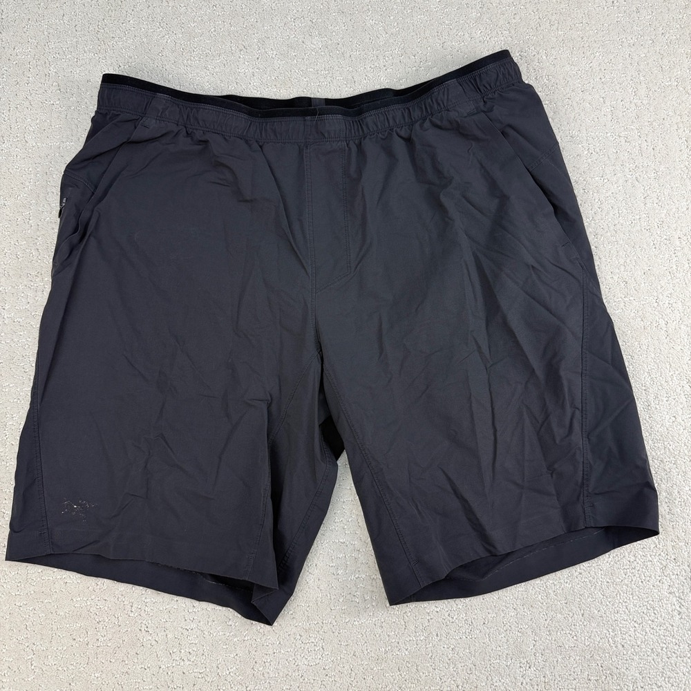 Arc'teryx Aptin Short Mens XL Black Fortius‎ DW 1.0 Technical Athletic 18905